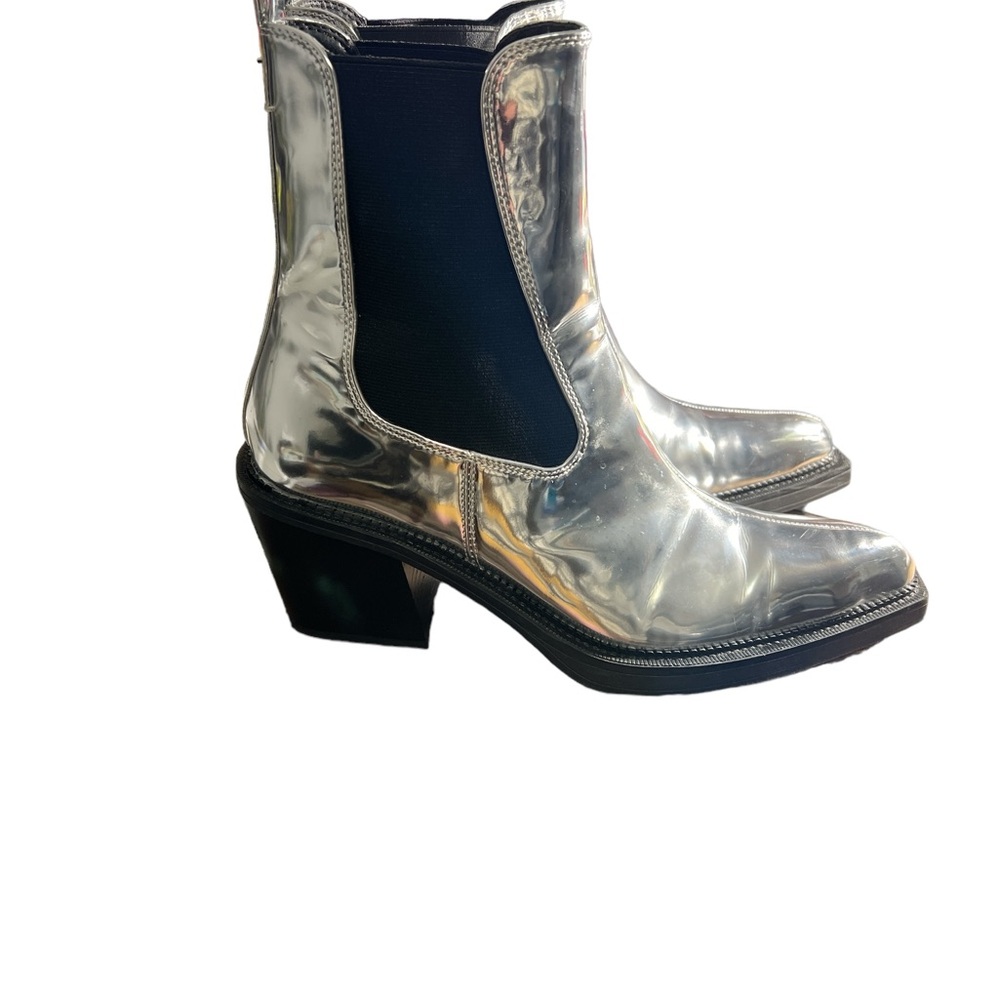 Sam Edelman Mindy Boot from Circus NY,block heel- 2‎ 3/4 heel. Almond toe.  Sz 9